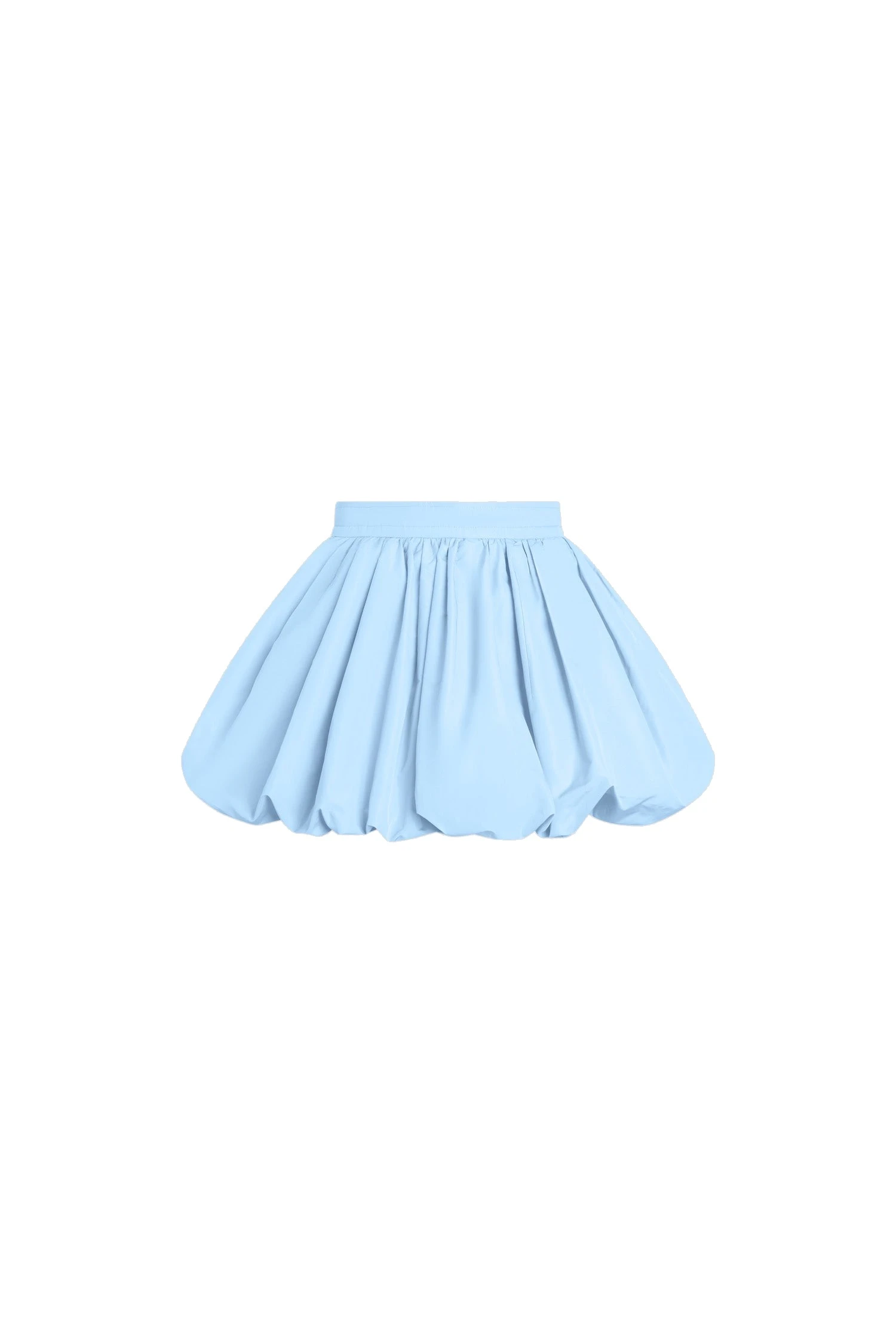 Patou Organic cotton mini bloomer skirt in Riviera Blue | Skirts | Coveti Patou Organic cotton mini bloomer skirt in Riviera Blue