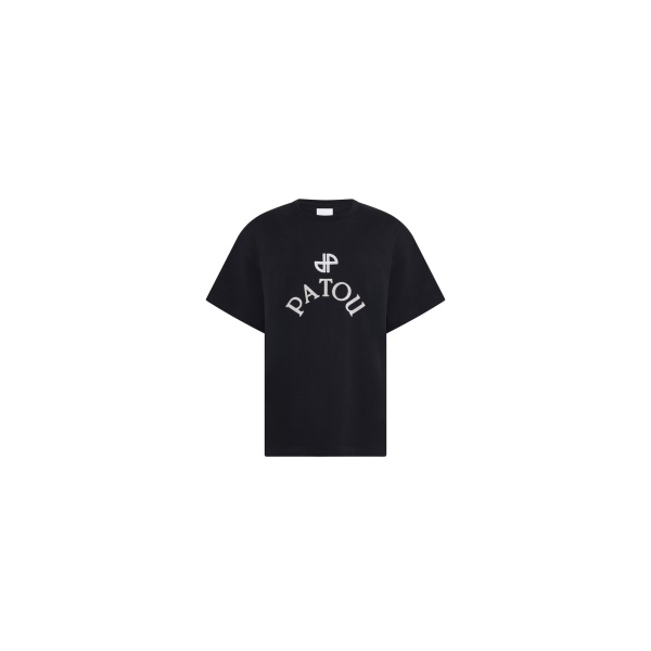 Patou Organic cotton oversized T-shirt in Black