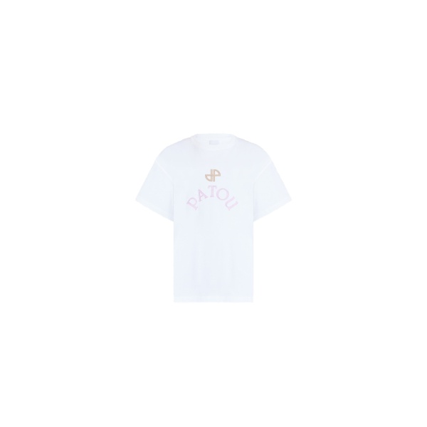 Patou Organic cotton oversized T-shirt in White