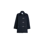 Patou Organic cotton oversized parka in Night Blue