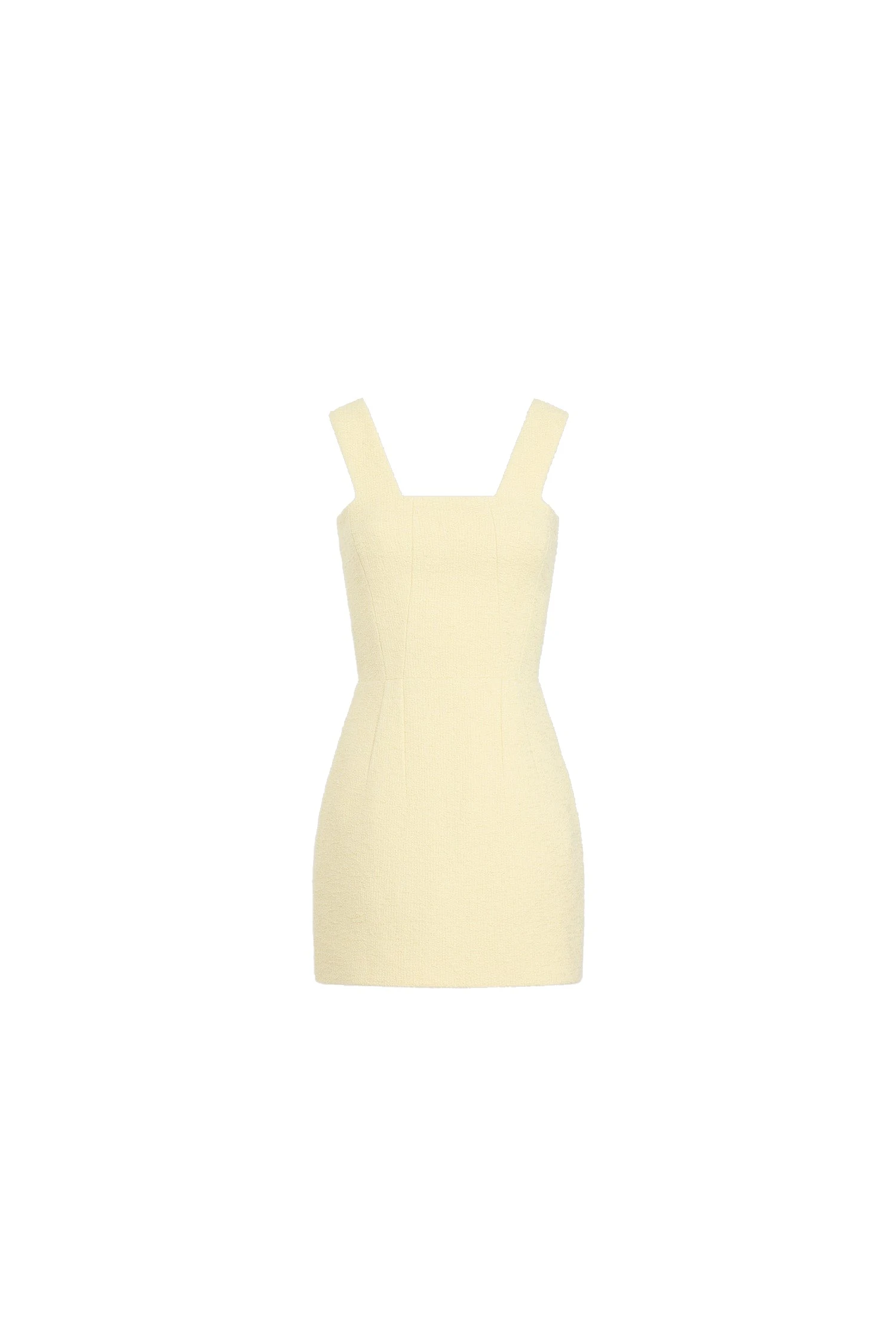 Patou Organic cotton short strappy dress in Limelight | Dresses | Coveti Patou Organic cotton short strappy dress in Limelight