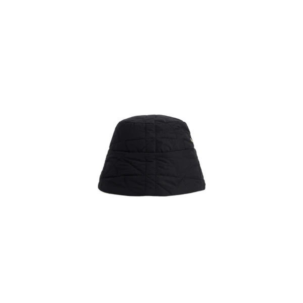 Patou Patou bucket hat in Black recycled quilted nylon