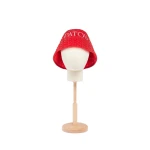 Patou Patou bucket hat in Red Ski Slope eco-friendly quilted nylon