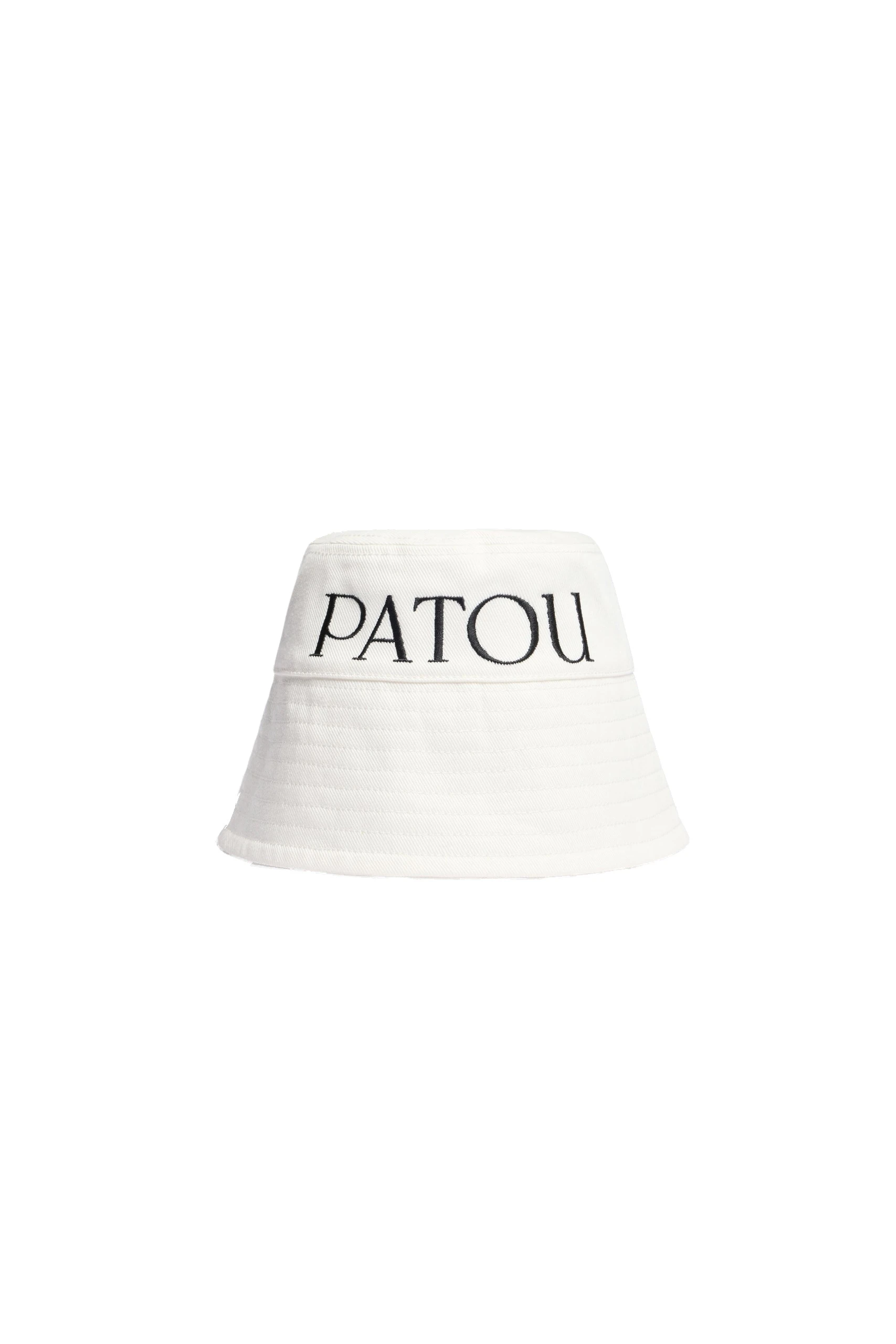 Patou Patou bucket hat in White cotton | Accessories | Coveti Patou Patou bucket hat in White cotton