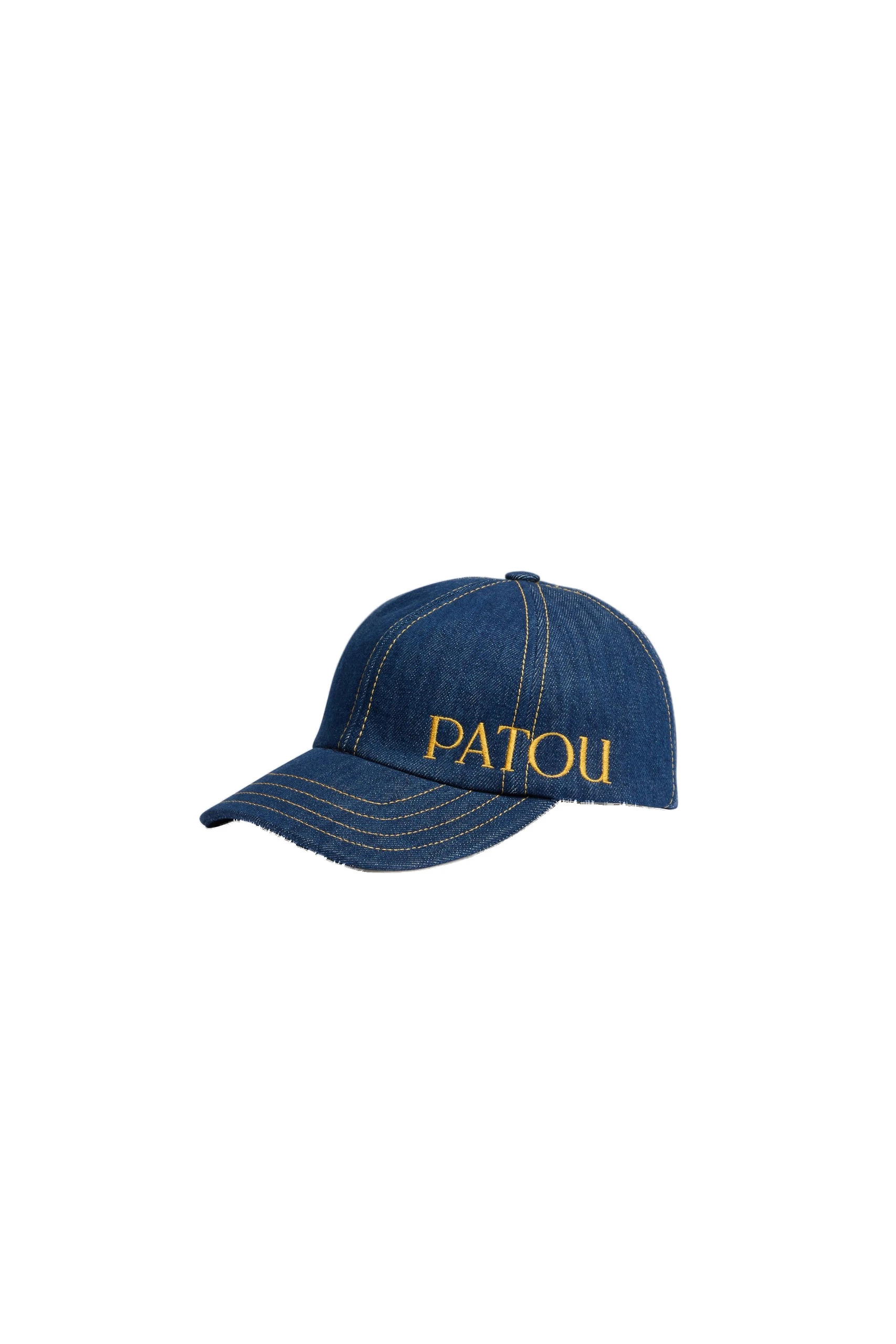 Patou Patou cap in Rodeo Blue organic cotton denim | Accessories | Coveti Patou Patou cap in Rodeo Blue organic cotton denim