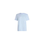 Patou Patou logo t-shirt in Alpine Blue organic cotton