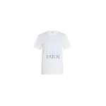 Patou Patou logo t-shirt in White organic cotton