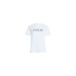 Patou Patou logo t-shirt in White organic cotton
