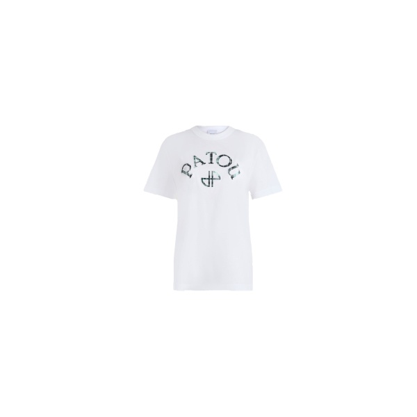 Patou Patou organic cotton T-shirt in White