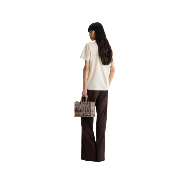 Patou t-shirt in Snowberry White organic cotton - Image 3