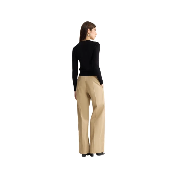 Patou wool blend jumper in Black - Image 3