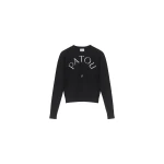 Patou Patou wool blend jumper in Black