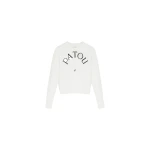 Patou Patou wool blend jumper in White