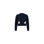 Patou Patou x Moomin Snorkmaiden wool blend cardigan in Moomin Navy