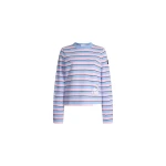 Patou Patou x Moomin long sleeve organic cotton tee in Moomin Stripes