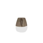 Patou Puffy mini skirt in Mocha recycled faille