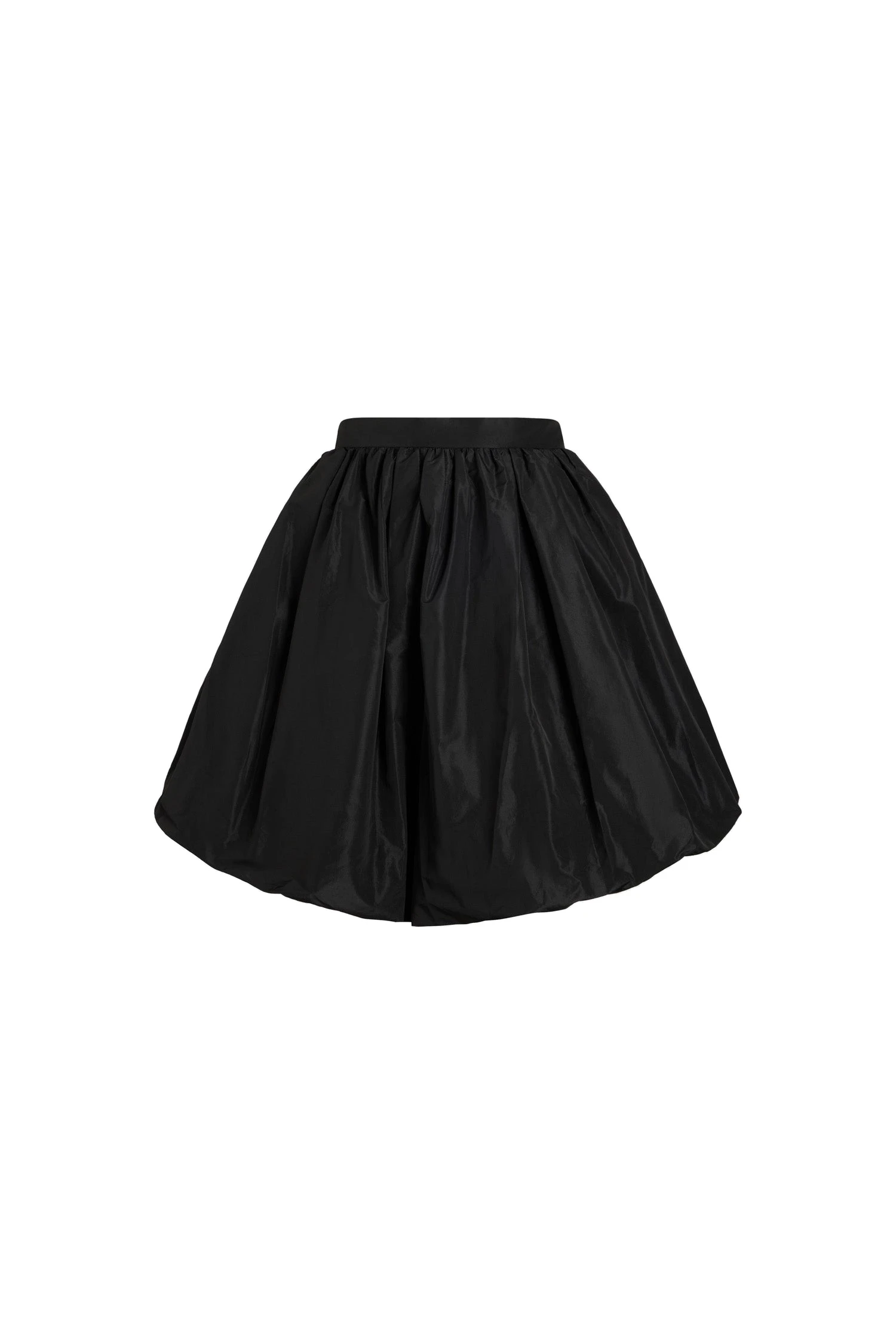 Patou Recycled faille bubble skirt in Black | Skirts | Coveti Patou Recycled faille bubble skirt in Black