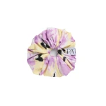 Patou Recycled faille maxi scrunchie in Peony Garden