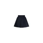 Patou Recycled polyester bloomer mini skirt in Polar Night