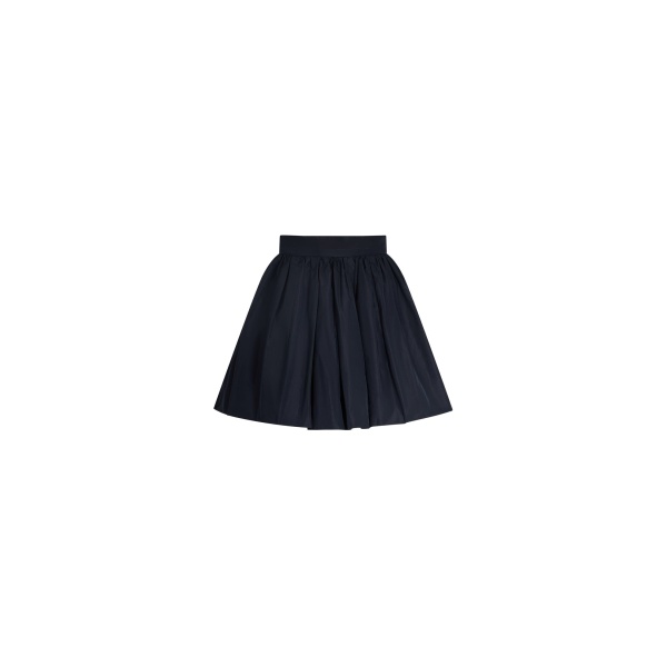 Patou Recycled polyester bloomer mini skirt in Polar Night