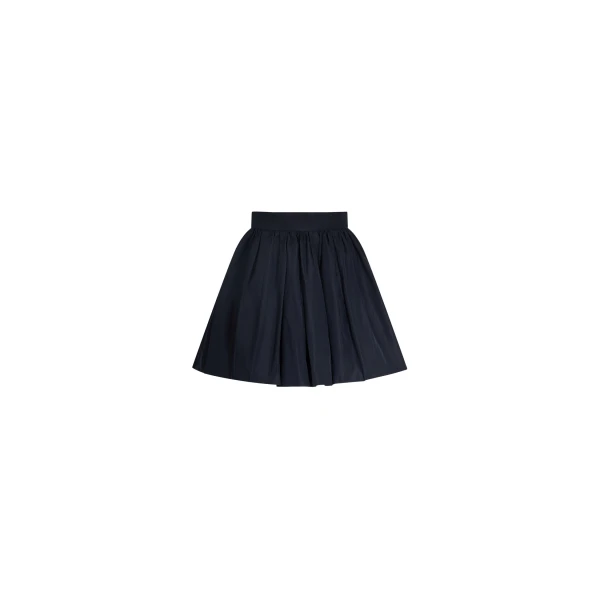 Patou Recycled polyester bloomer mini skirt in Polar Night