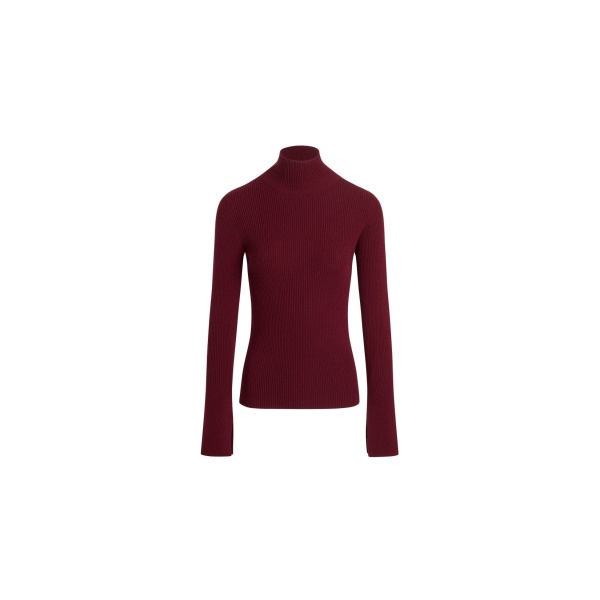 Patou Ribbed jumper in Syrah wool blend