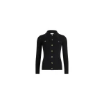 Patou Ribbed shirt in Black wool
