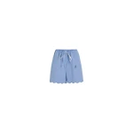 Patou Summer shorts in Heritage Blue Stripes printed organic cotton poplin