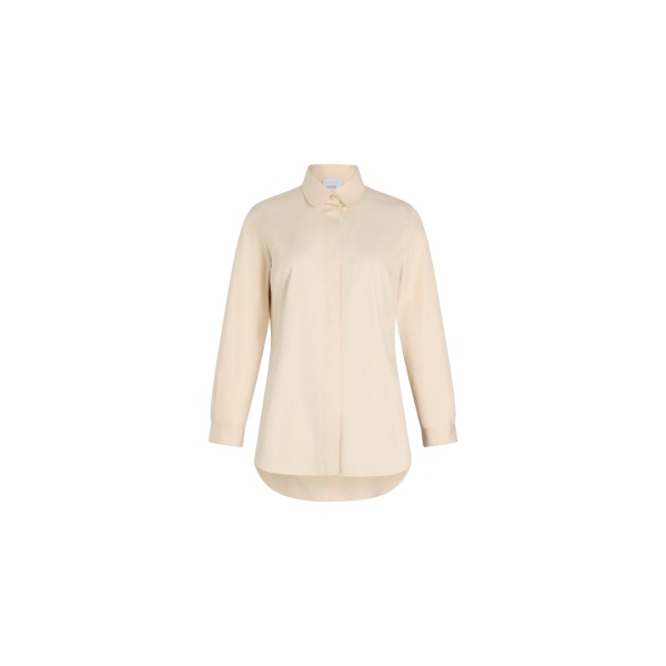 Patou Tailored shirt in Tapioca organic cotton poplin