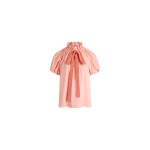 Patou Voluminous organic cotton top in Winter Blush