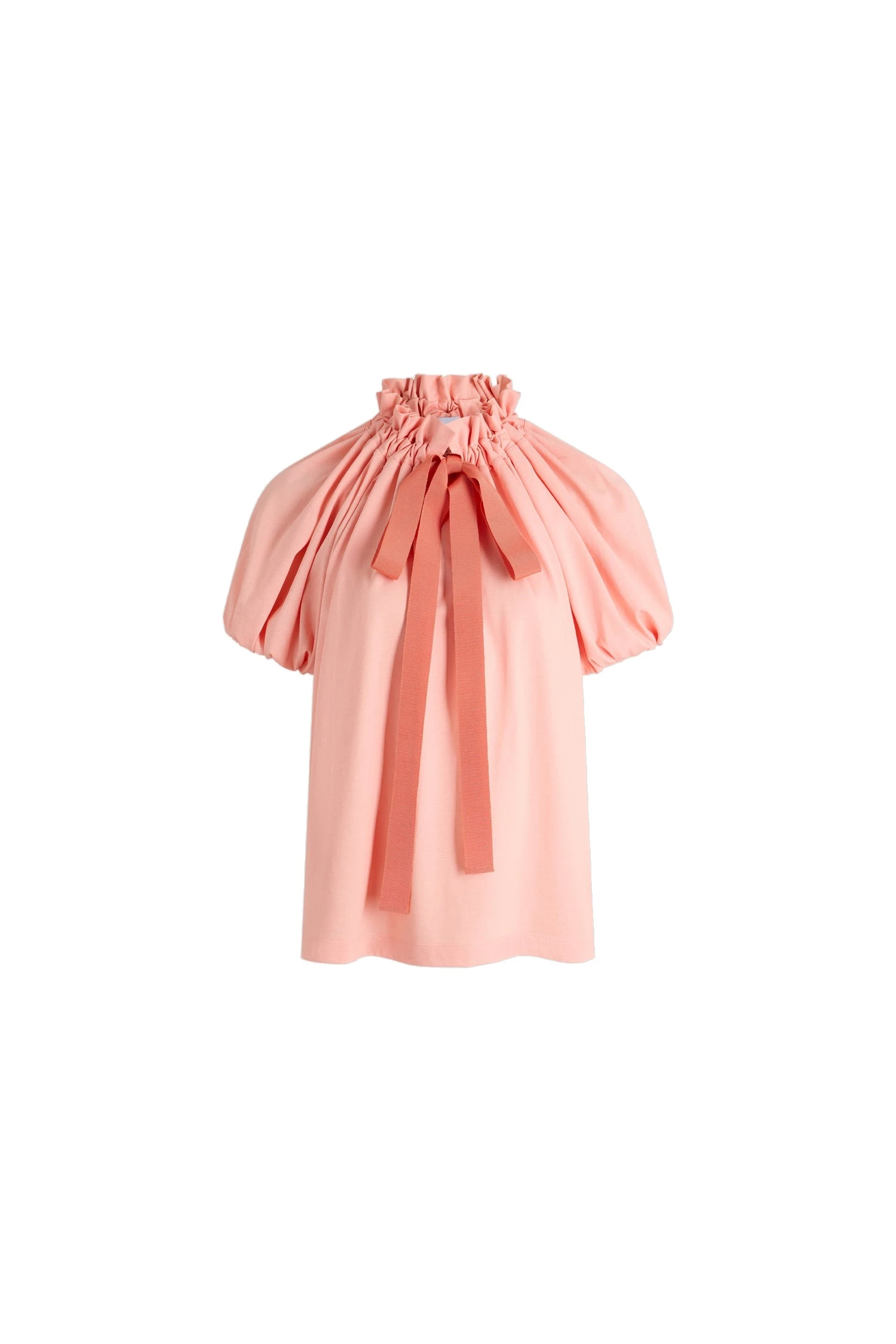 Patou Voluminous organic cotton top in Winter Blush | Tops | Coveti Patou Voluminous organic cotton top in Winter Blush