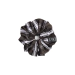 Patou Voluminous scrunchie in Mist Green Tartan recycled polyester