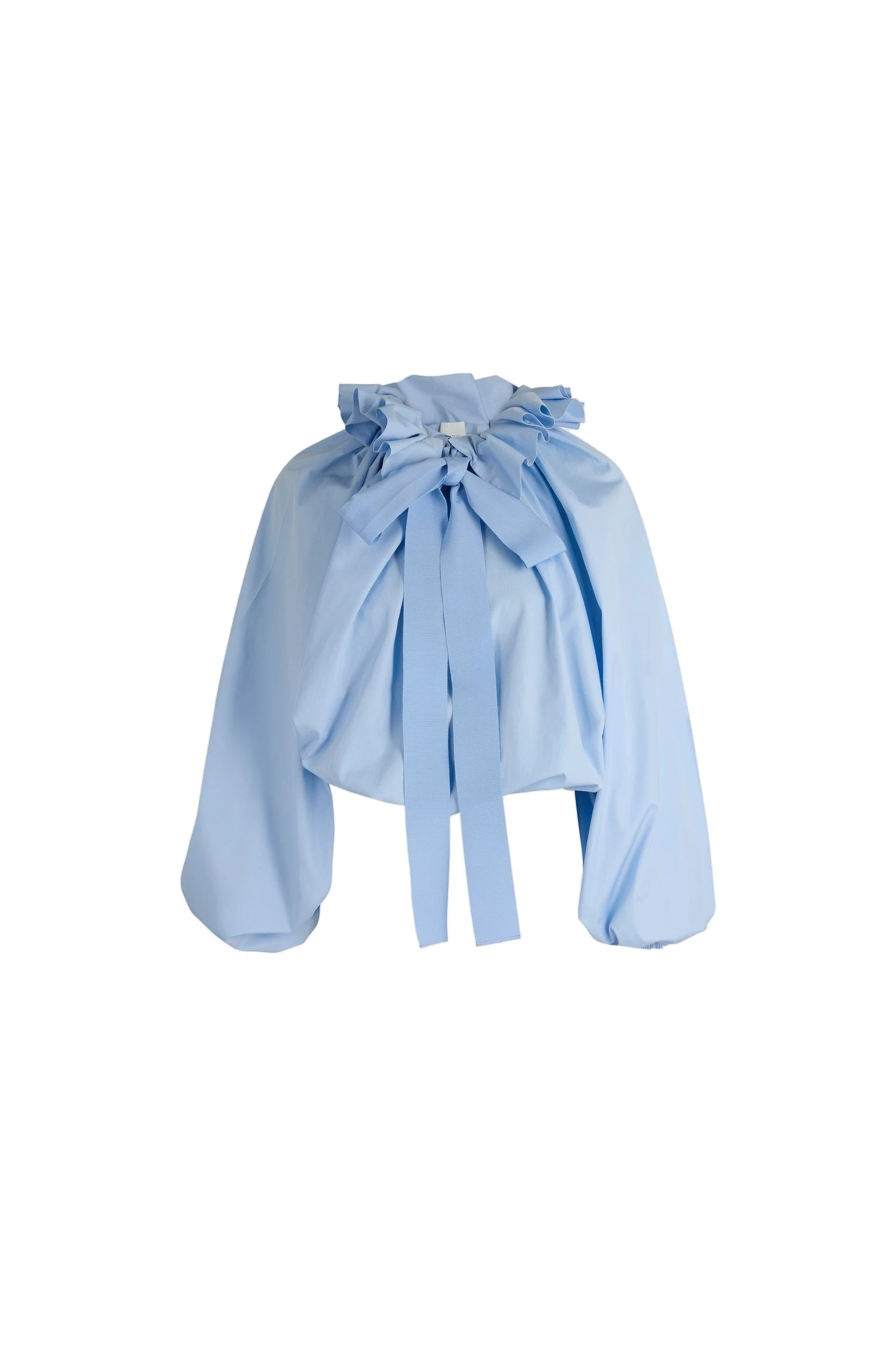 Patou Voluminous top in Polar Sky organic cotton | Tops | Coveti Patou Voluminous top in Polar Sky organic cotton