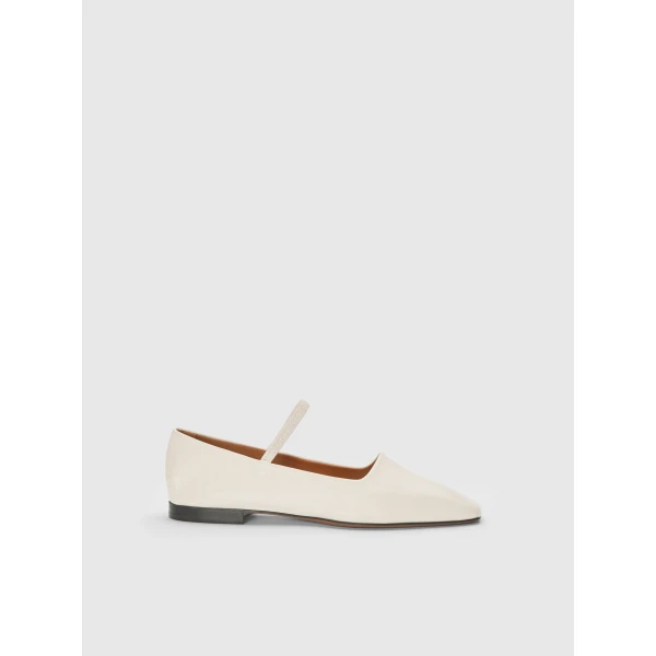 ATP Atelier Petina in Linen Mary Jane Flats