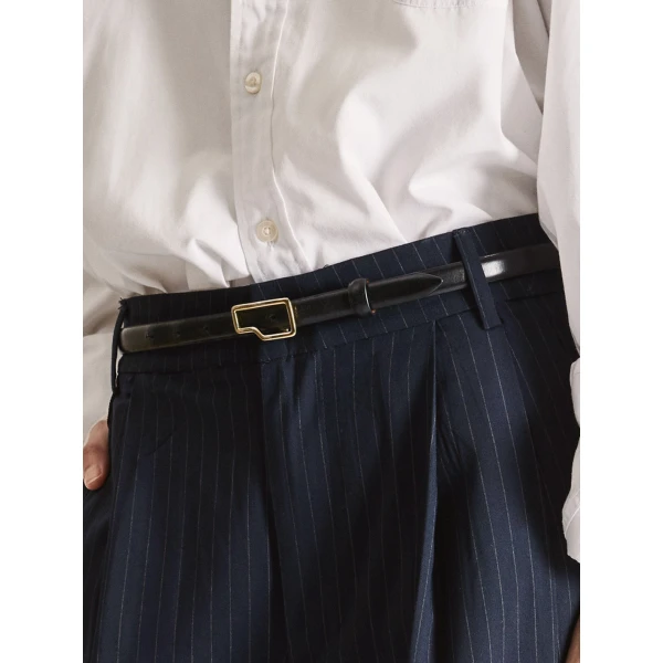 ATP Atelier Ponna in Black Leather Belt Black