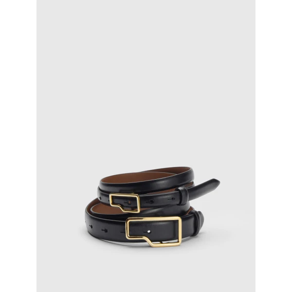 Black ATP Atelier leather belt