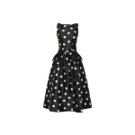 Rebecca Vallance Bacio Midi Dress in Black