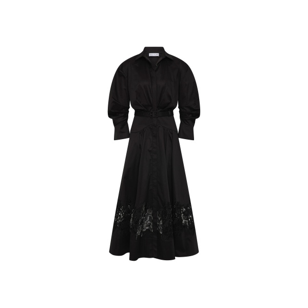 Rebecca Vallance Claribelle Long Sleeve Midi Dress