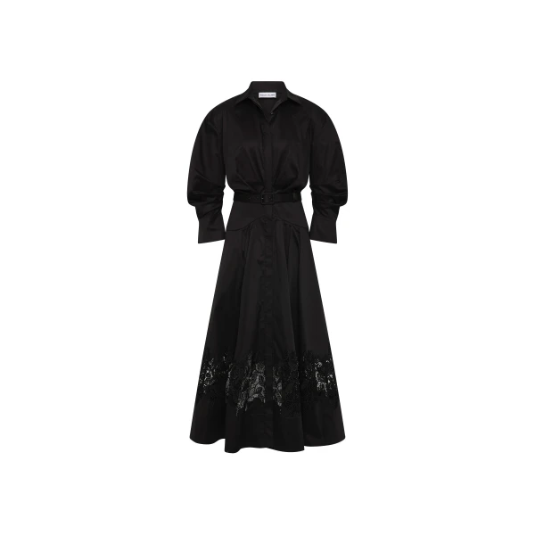Claribelle Long Sleeve Midi Dress