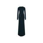 Rebecca Vallance Kiana Long Sleeve Maxi Dress in Teal