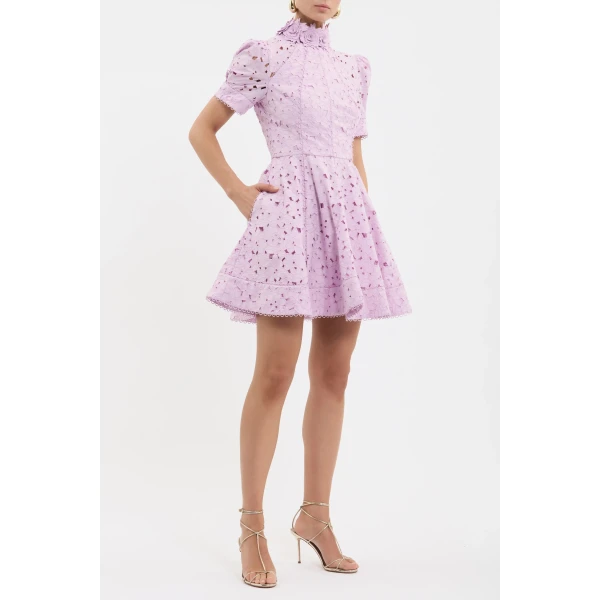 Rebecca Vallance Pink mini dress