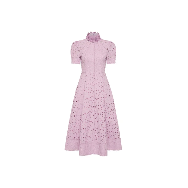 Kitsu Short Sleeve Midi Dress