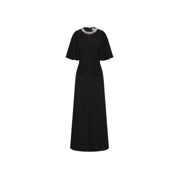 Rebecca Vallance Noemie Midi Dress in Black