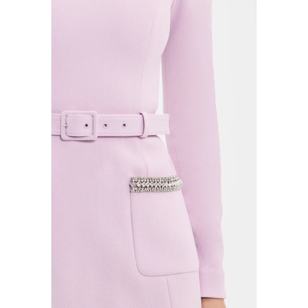 Rebecca Vallance Yolanda Long Sleeve Mini Dress