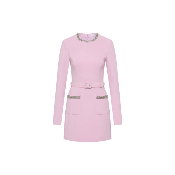 Rebecca Vallance Yolanda Long Sleeve Mini Dress