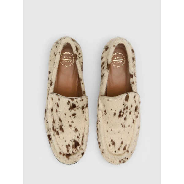 ATP Atelier Rivello in Mandorla Slip On Loafers Ivory