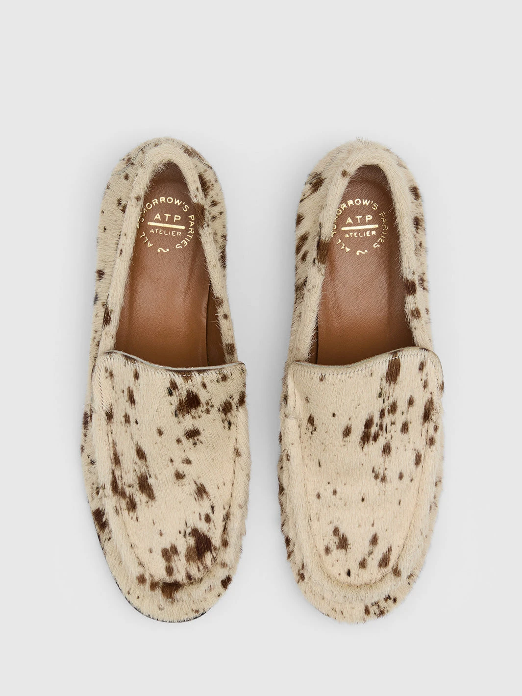 ATP Atelier Rivello in Mandorla Slip On Loafers Ivory