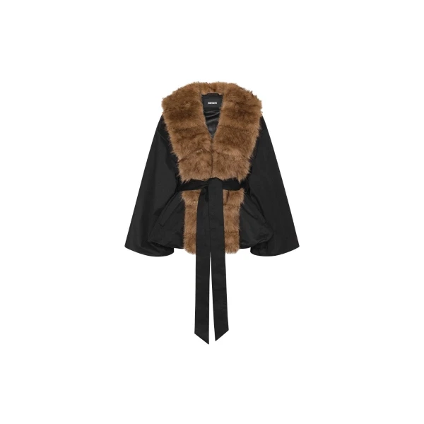Faux Fur Collar Jacket