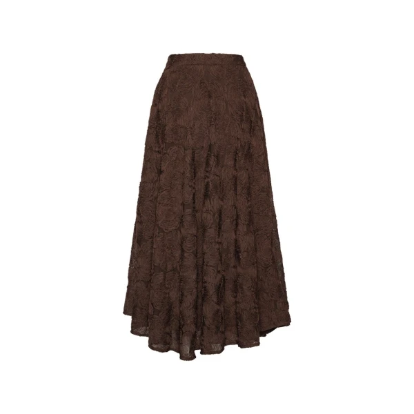 Flower Mesh Sun Skirt