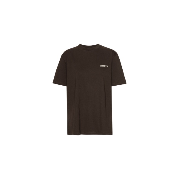 Jersey Oversized T-Shirt Dark Brown